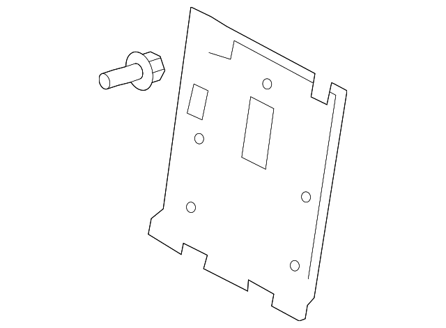 79207-60070-C2 Деталь BACK PANEL TRIM, LEFT
