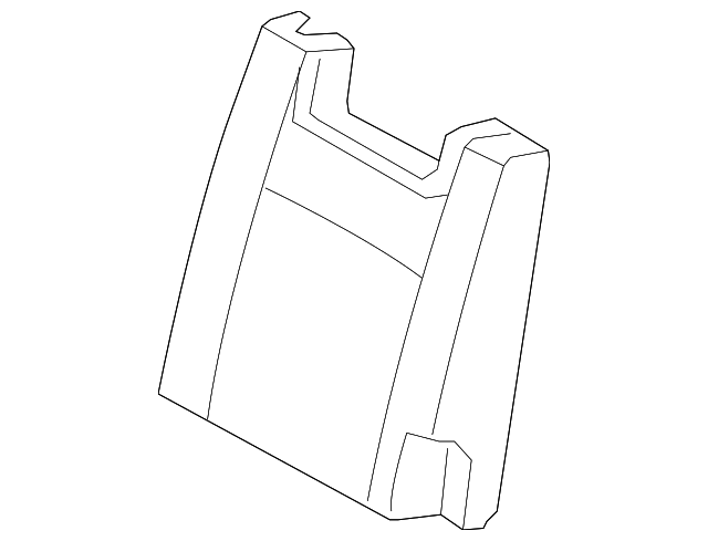 79385-35020 Деталь SEAT BACK PAD, LEFT
