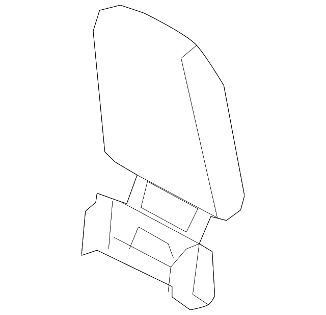 71970-35040-B0 Деталь HEADREST, LEFT