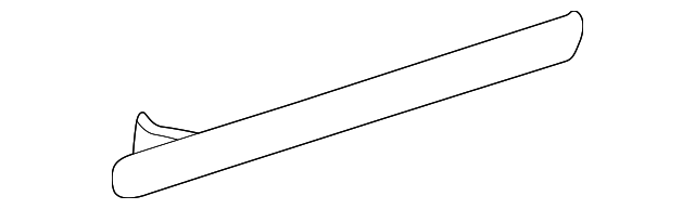 22594615 Деталь BODY SIDE MLDG, LEFT