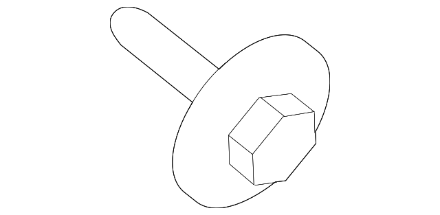-W700092-S307 ABSORBER SCREW