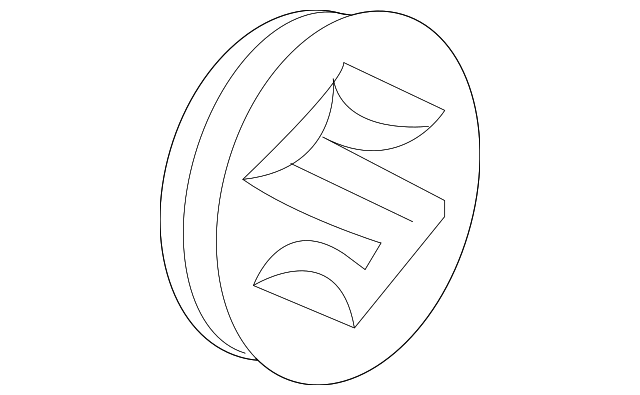 4325278J01 Деталь CENTER CAP