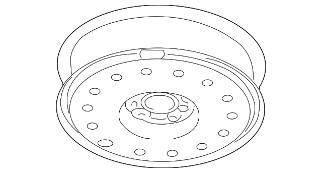 4329078J00 Деталь WHEEL, SPARE