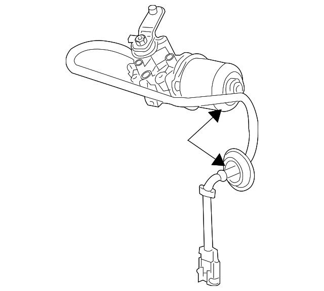 8889582230 Деталь WIPER MOTOR