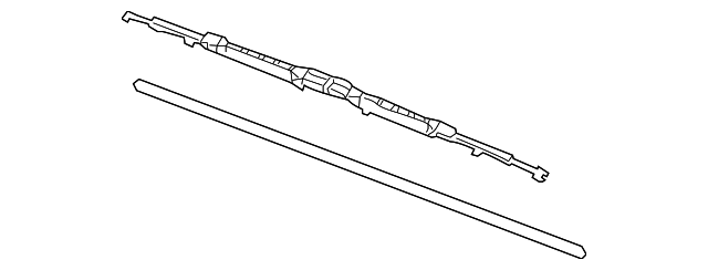 8889582260 Деталь WIPER BLADE, LEFT