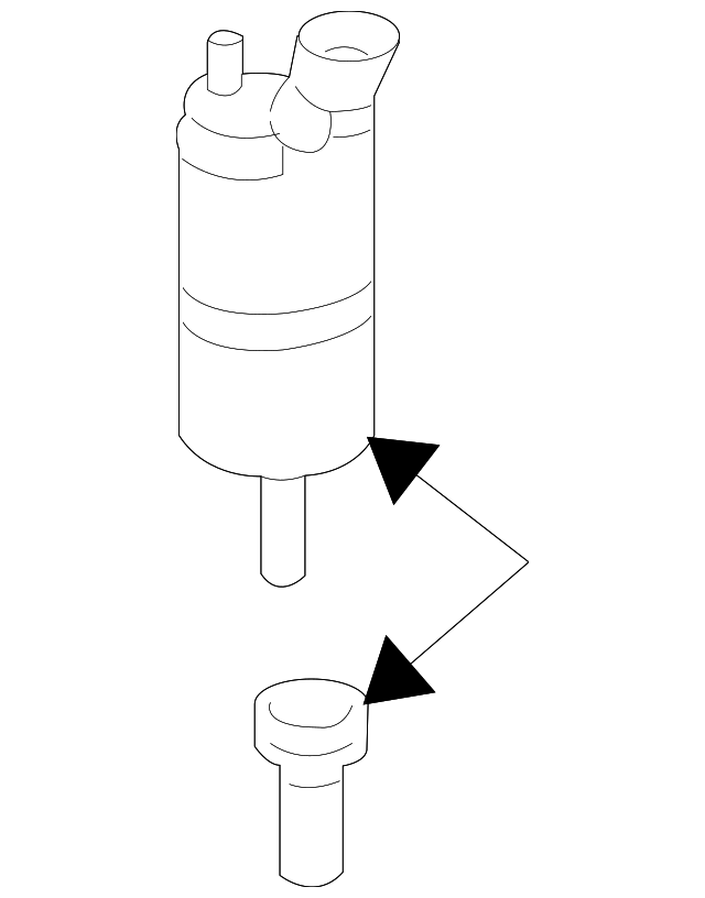 8191504940 Деталь WASHER PUMP