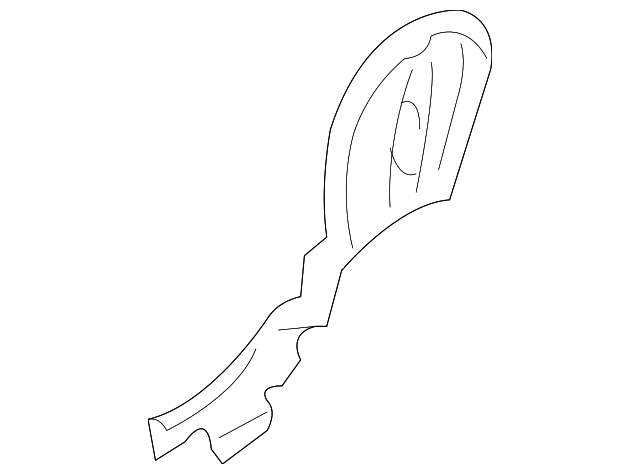 89060-0W500-SH INNER COVER, LEFT
