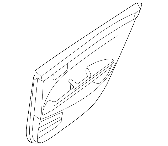 82900-ZK40C Деталь DOOR TRIM PANEL, RIGHT