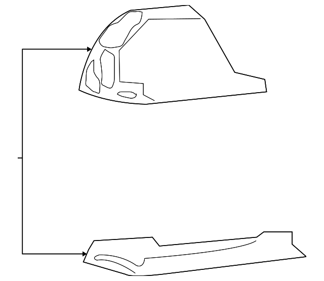 ZZCA-51-270 Деталь LICENSE LAMP, LEFT