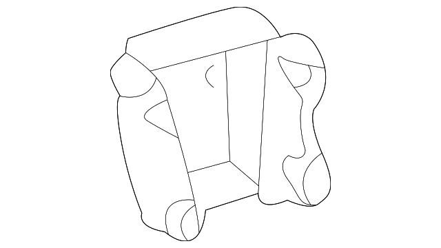 52182-08010 MOUNT ARM, LEFT