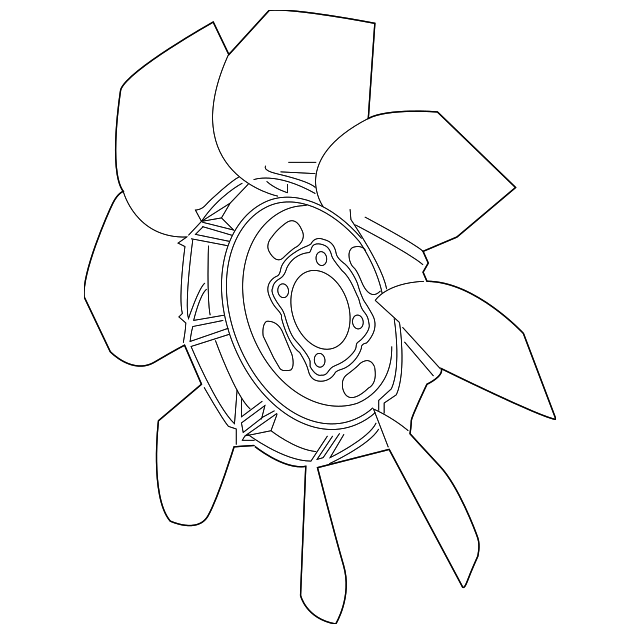 15127056 FAN BLADE