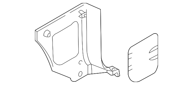0K53A-6811XABT Деталь COWL TRIM, LEFT