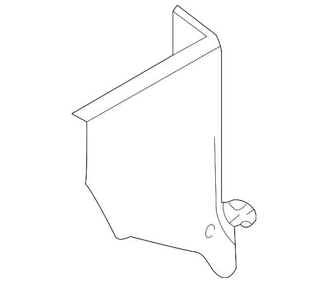 0K53A-6812X44 Деталь COWL TRIM, RIGHT