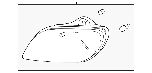 92201-25000 Деталь FOG LAMP ASSY, LEFT