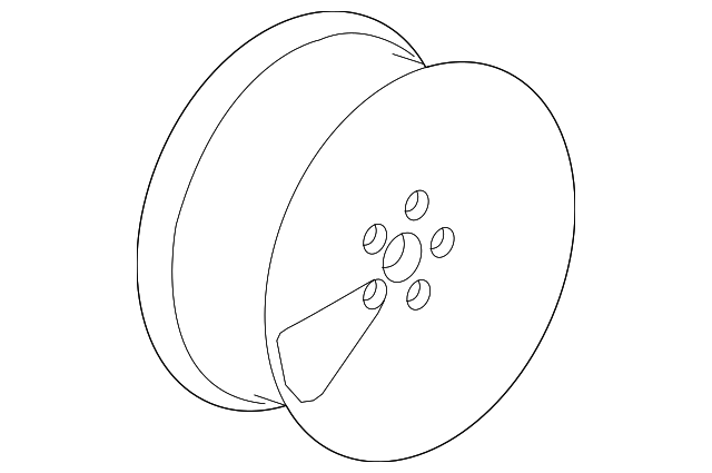 9011559 Деталь WHEEL, ALLOY