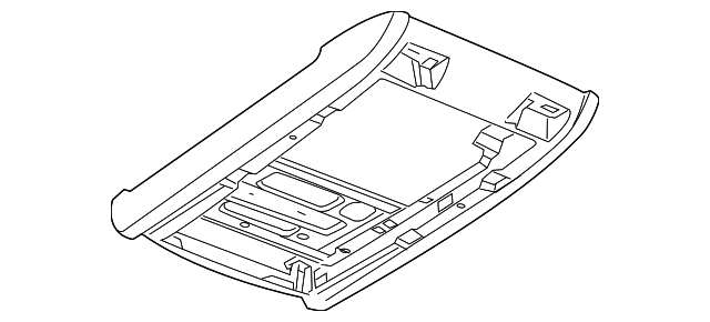 7B0-863-344-DW1 Деталь OVERHEAD CONSOLE