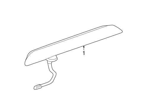 Camaro HIGH MOUNTED STOP LAMP 2