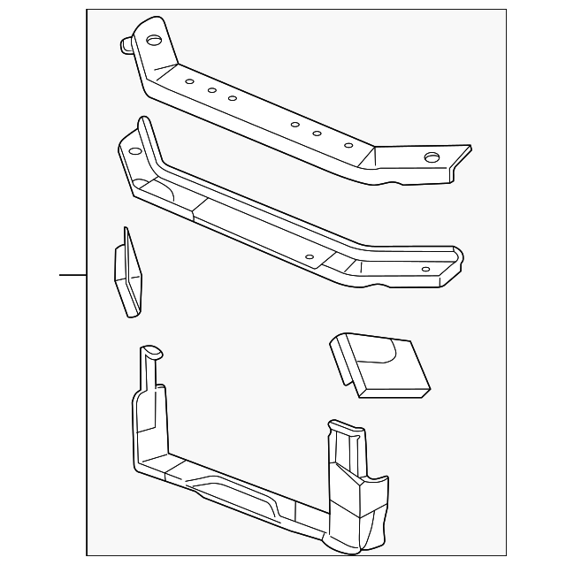 15856715 RADIATOR SUPPORT