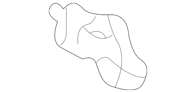 61622-02020 Деталь GUTTER, LEFT