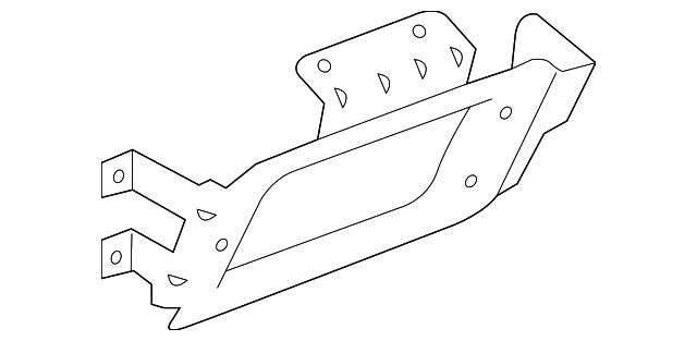 7B0-906-214-A Деталь ECM MOUNT BRACKET