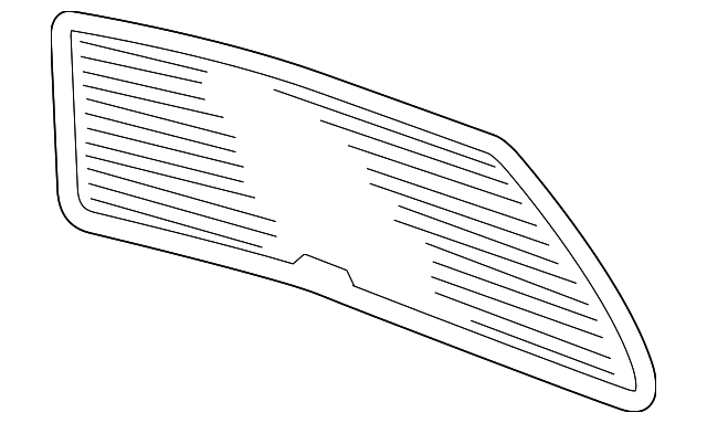 1K5-845-051-AR Деталь BACK GLASS