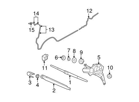 Santa Fe WIPER & WASHER COMPONENTS 2