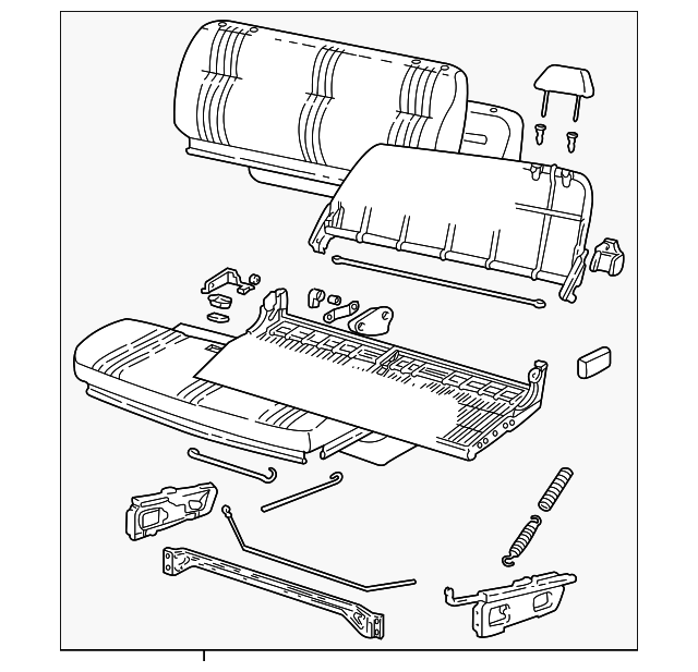 15682049 Деталь SEAT ASSY