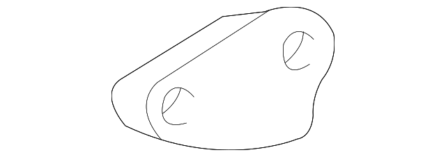 15636005 LOCK COVER, LEFT