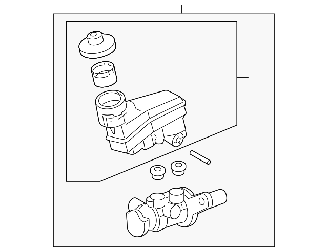 47201-33460 Деталь MASTER CYLINDER