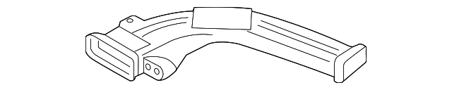 97380-B2000 Деталь DEFROSTER DUCT, LEFT