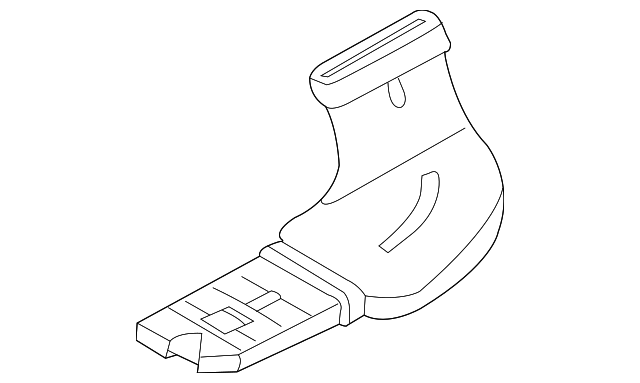 97370-2K000 Деталь SIDE DUCT, RIGHT