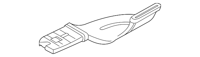 97360-2K000 Деталь SIDE DUCT, LEFT