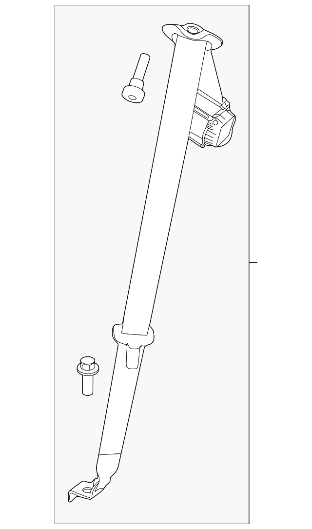 BB5Z-78611B68-AB Деталь SEAT BELT ASSY, RIGHT