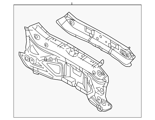 5281A495 Деталь REAR BODY PANEL