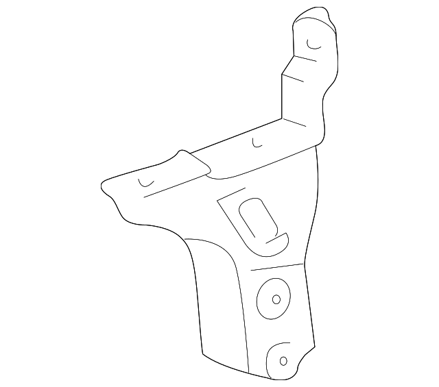52146-42010 Деталь MOUNT BRACKET, LEFT
