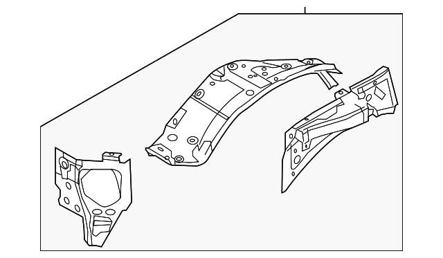 641005ZA0A Деталь APRON ASSY, RIGHT