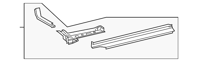 57027-04021 Деталь SIDEMEMBER ASSY, RIGHT