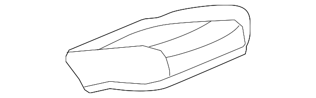 15899730 SEAT CUSHION PAD, RIGHT