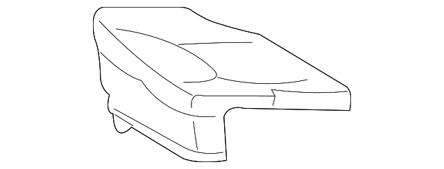 22092024219C05 Деталь LOWER SEAT ASSY, RIGHT