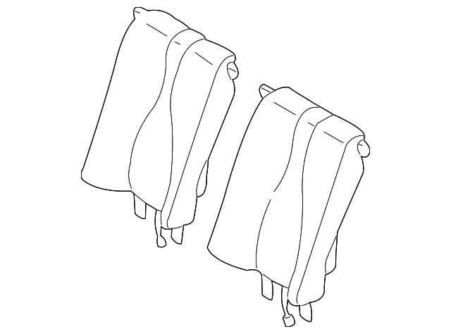 22092021301A20 Деталь SEAT BACK ASSY, LEFT