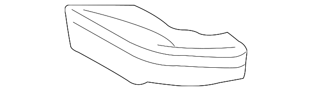 2209206150 Деталь SEAT CUSHION PAD, LEFT