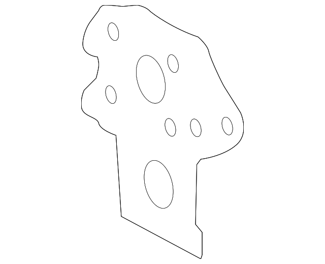 51035-04010 Деталь MOUNT PLATE, RIGHT