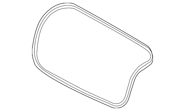 87321-3Q000 Деталь WEATHERSTRIP