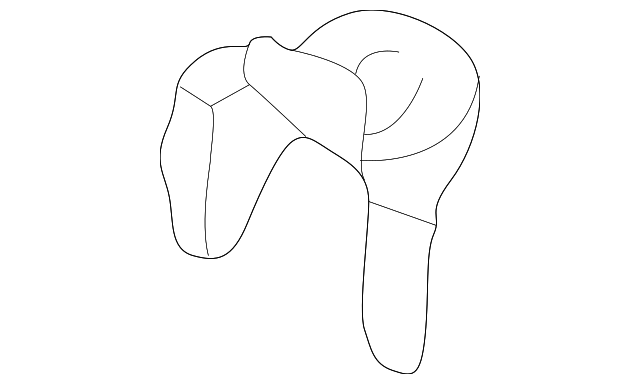 MR241844 Деталь MOUNT BRACKET, LEFT