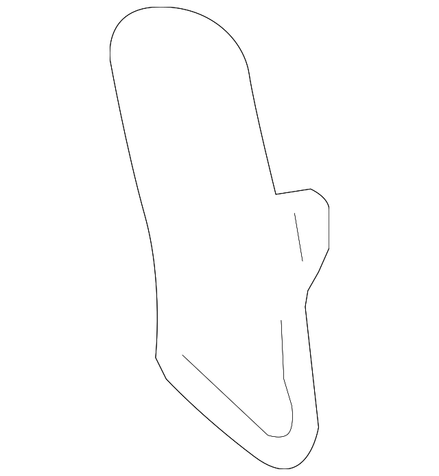 64745-02040-B0 Деталь ACCESS COVER, RIGHT