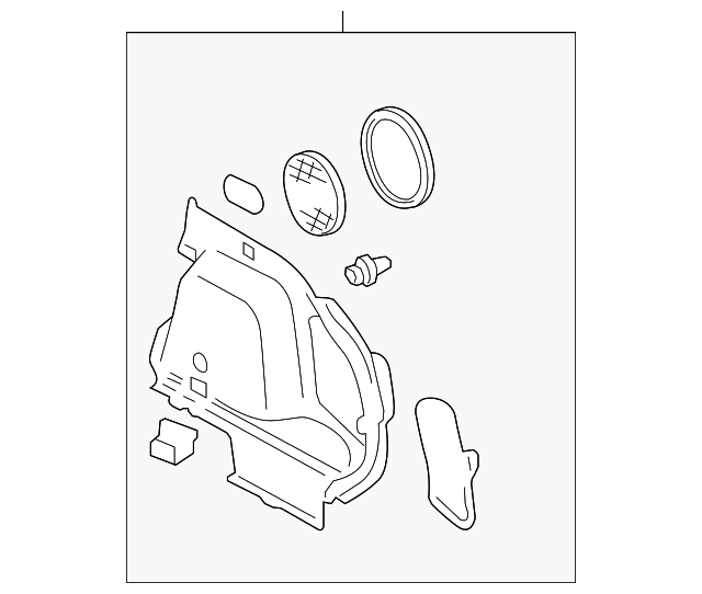 64730-02081-B0 Деталь SIDE TRIM PANEL, RIGHT