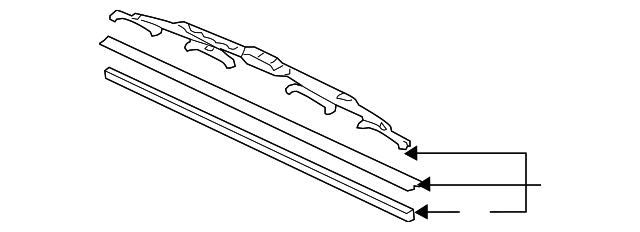 85222-08020 BLADE ASSY, LEFT