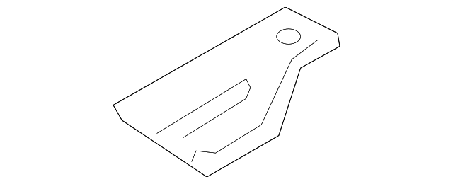 66362-8J000 Деталь COWL TOP PANEL REINFORCEMENT, RIGHT
