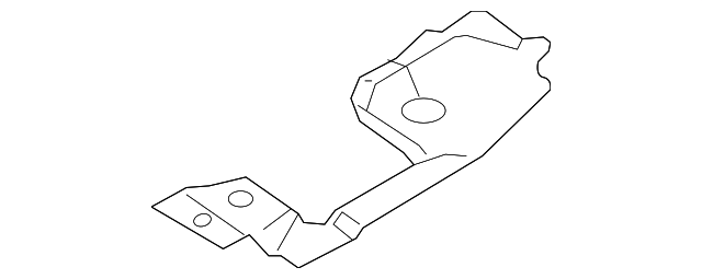 66325-8J030 Деталь SIDE PANEL BRACE, LEFT