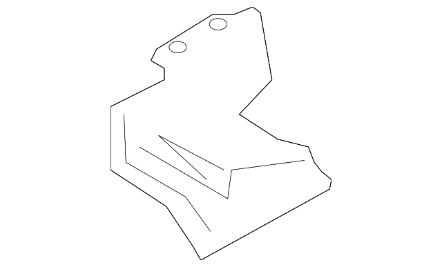 66372-8J030 Деталь COWL TOP PANEL BRACKET, RIGHT